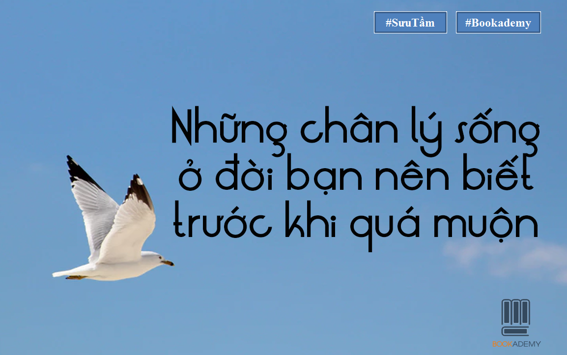 [Bookademy] Những Chân Lý Sống Ở Đời Bạn Nên Biết Trước Khi Quá Muộn